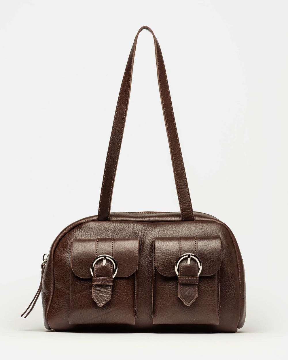 Bolso Indie en cuero vegetal liso