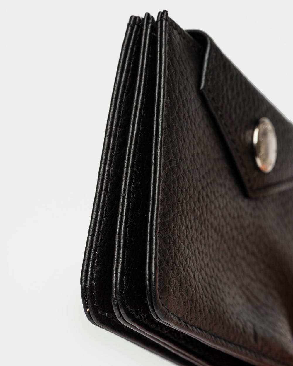 Tarjetero Monaco en cuero graneado