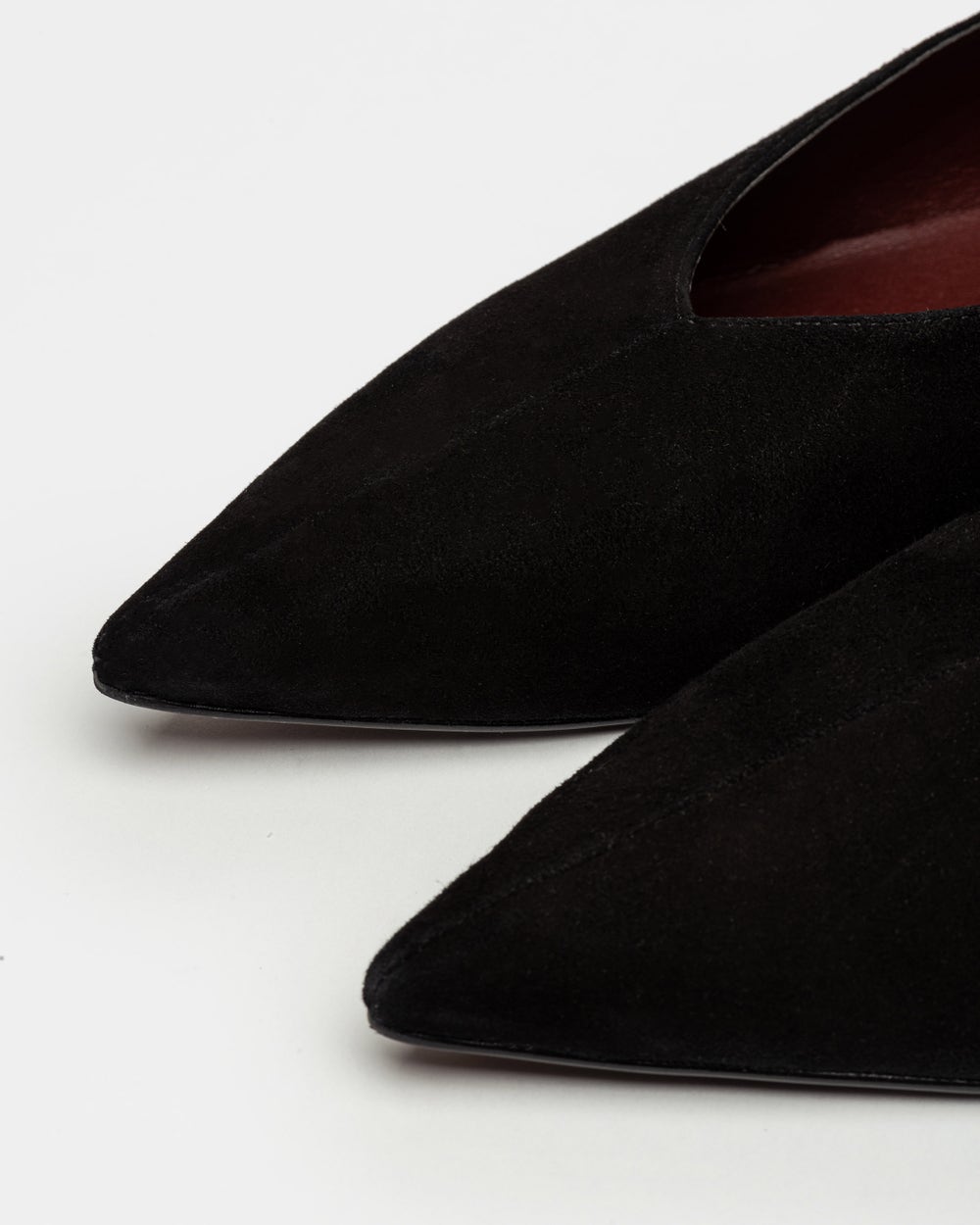 Ballerina Berta en cuero nobuk