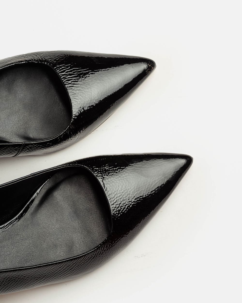 Stiletto Marga en cuero gloss