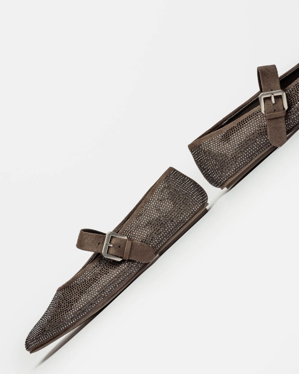 Ballerina Bright en efecto cuero