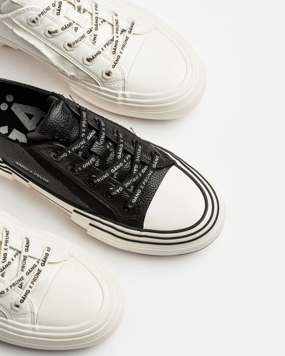 Sneaker The Gäng en efecto cuero