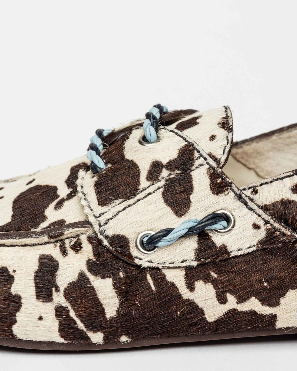 Mocasín Navy en pelo