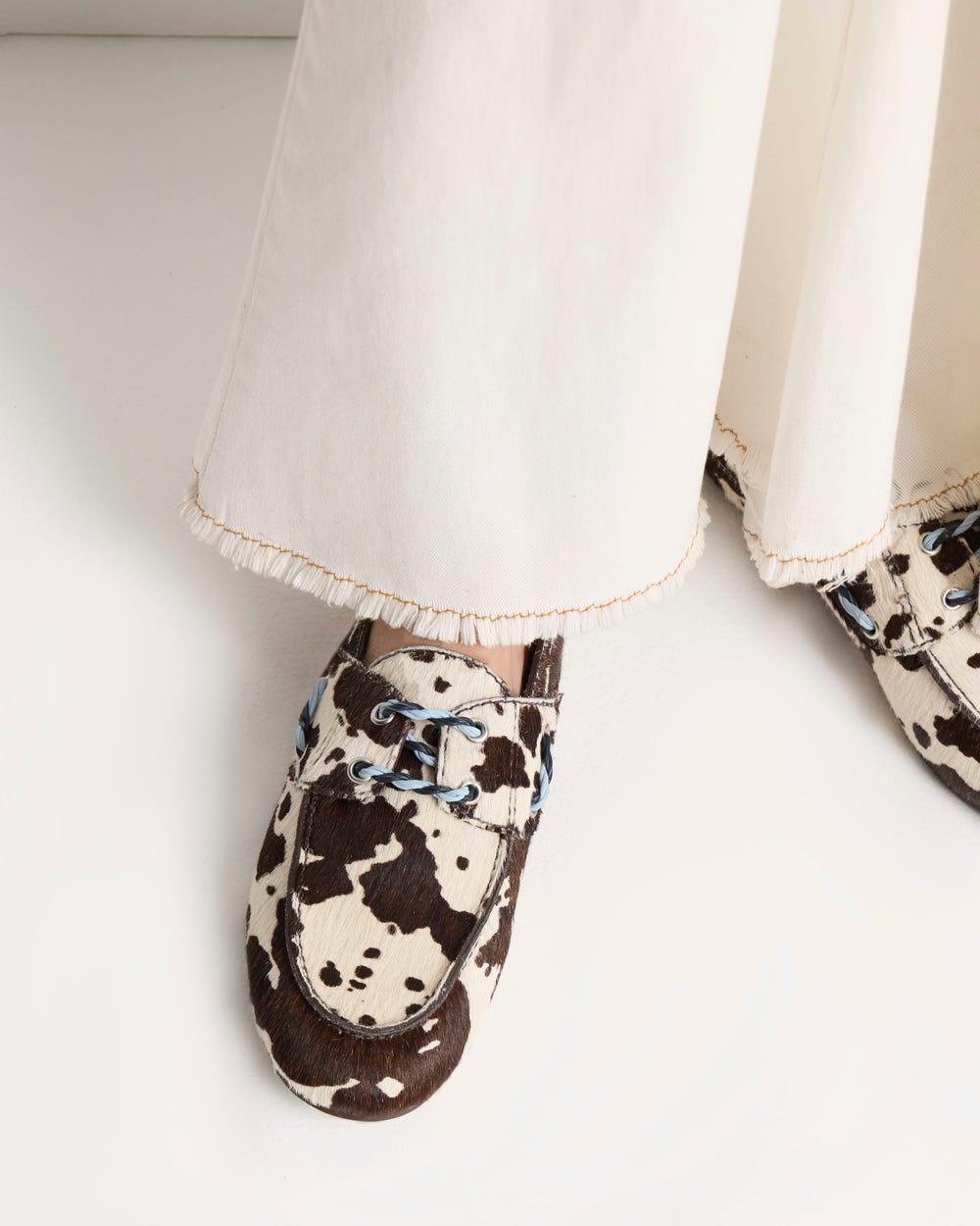 Mocasín Navy en pelo