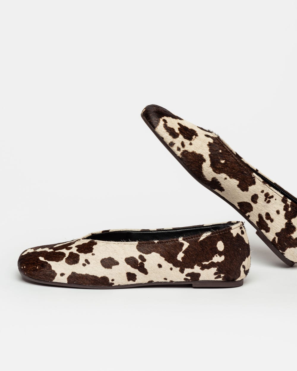 Ballerina Cira en cuero pelo