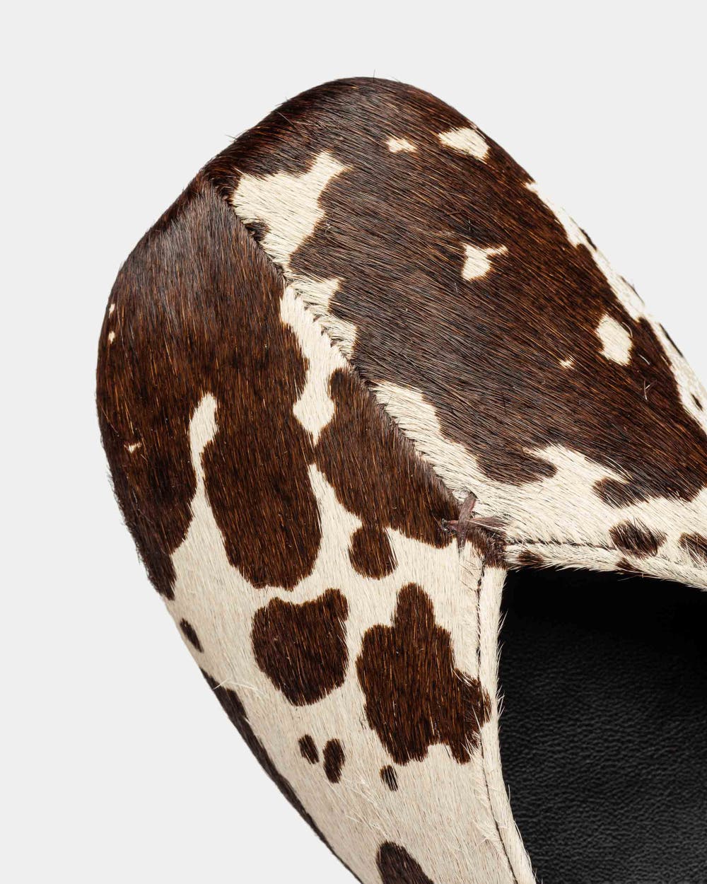 Ballerina Cira en cuero pelo