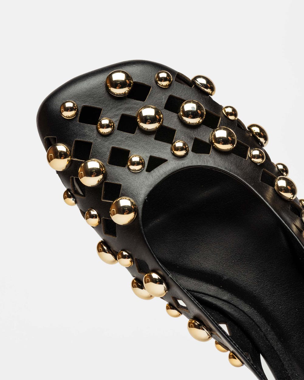 Mule Diane en cuero liso