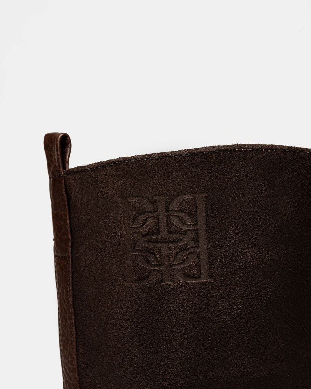 Bota caña alta New ascot en gamuza