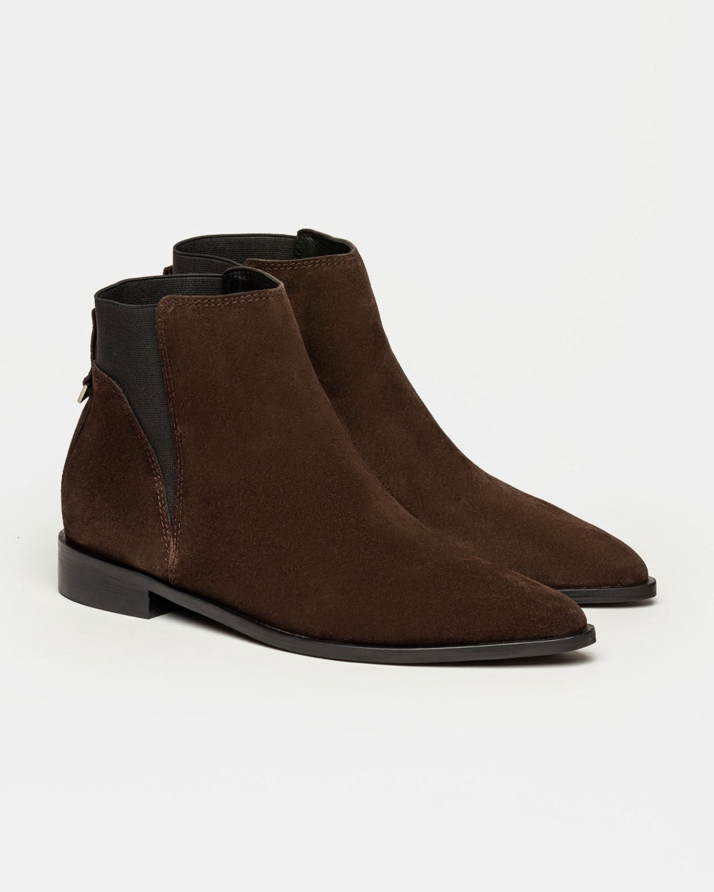 Bota caña baja Samy en gamuza