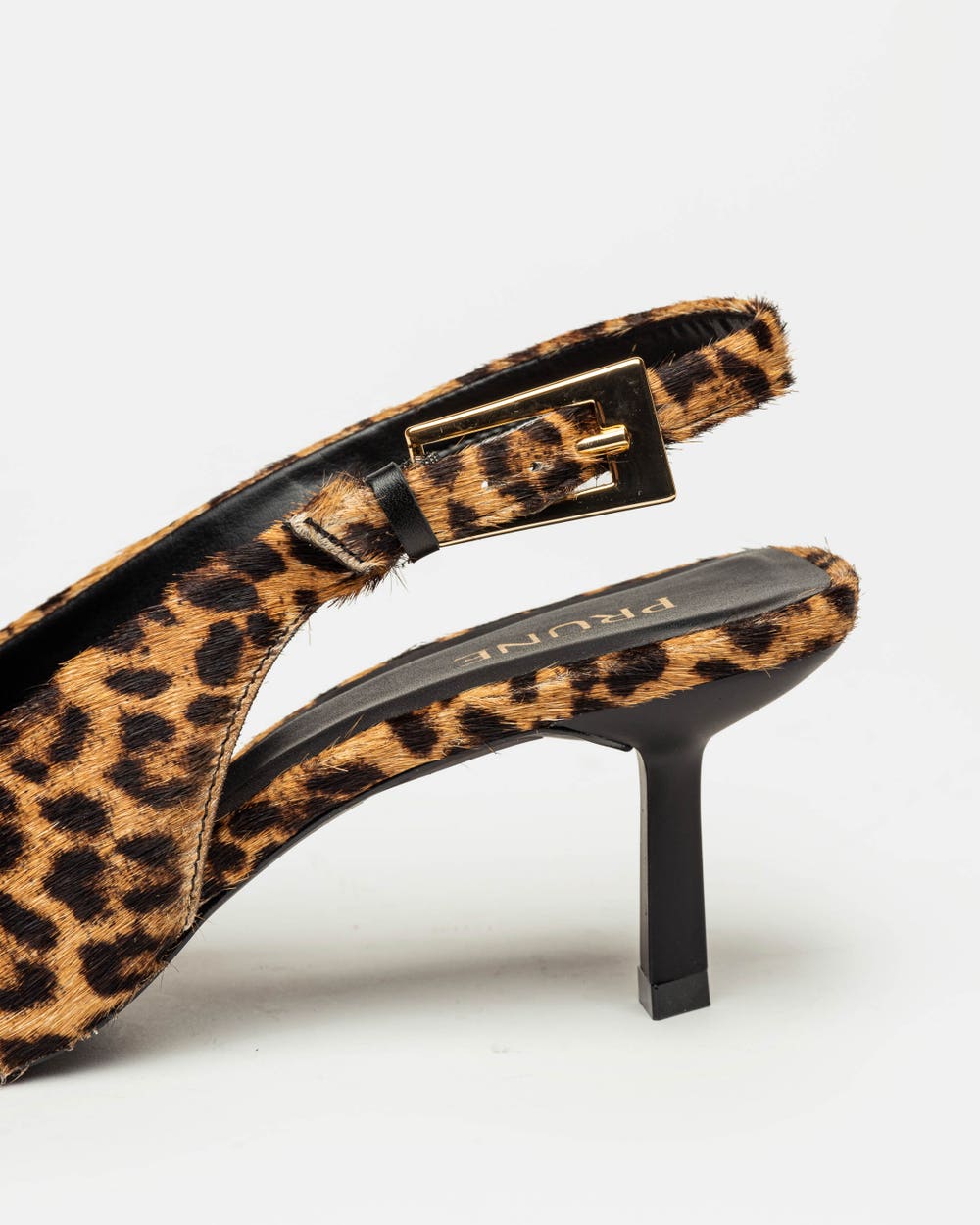 Stiletto Naomi en pelo de vaca