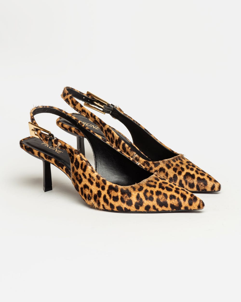 Stiletto Naomi en pelo de vaca