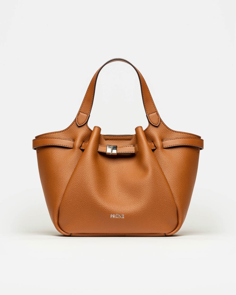 Cartera de mano Marble en efecto cuero graneado